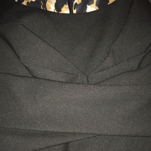 Donna Ricco NY Black Modern w/ Detail Dress 4 EUC - Picture 12 of 12